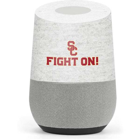 University of Southern California USC Fight On Grey Google Home Skin